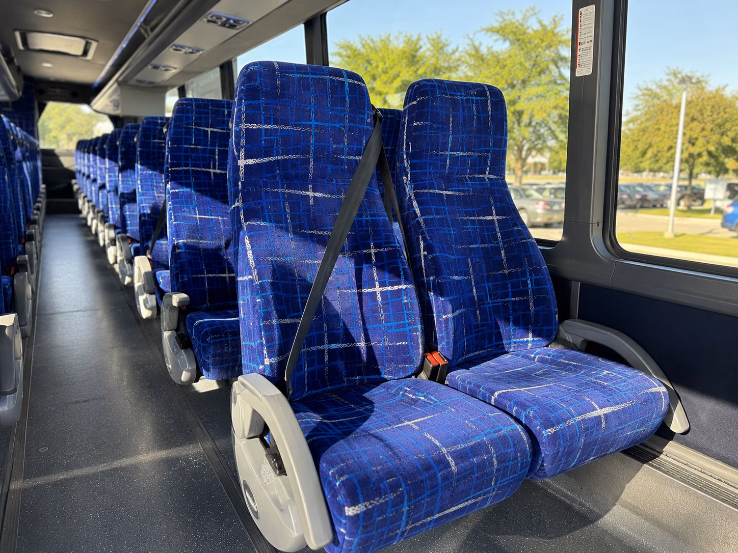 cedar park concert transportation onboard seating