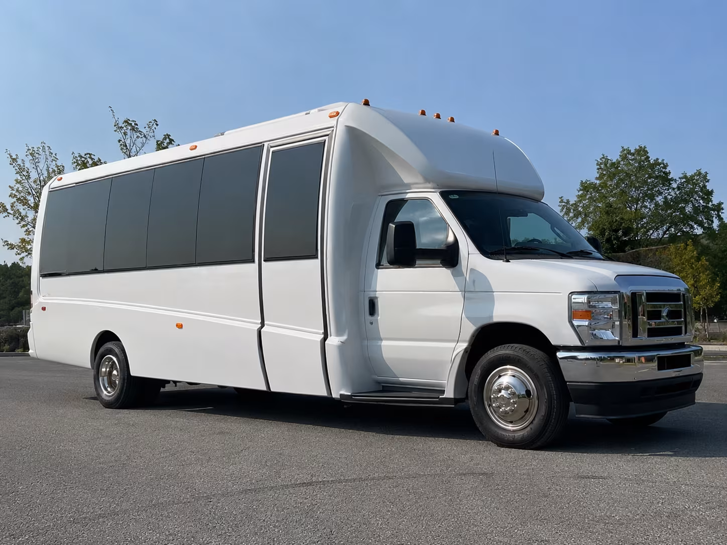 cedar park party bus booking step 1