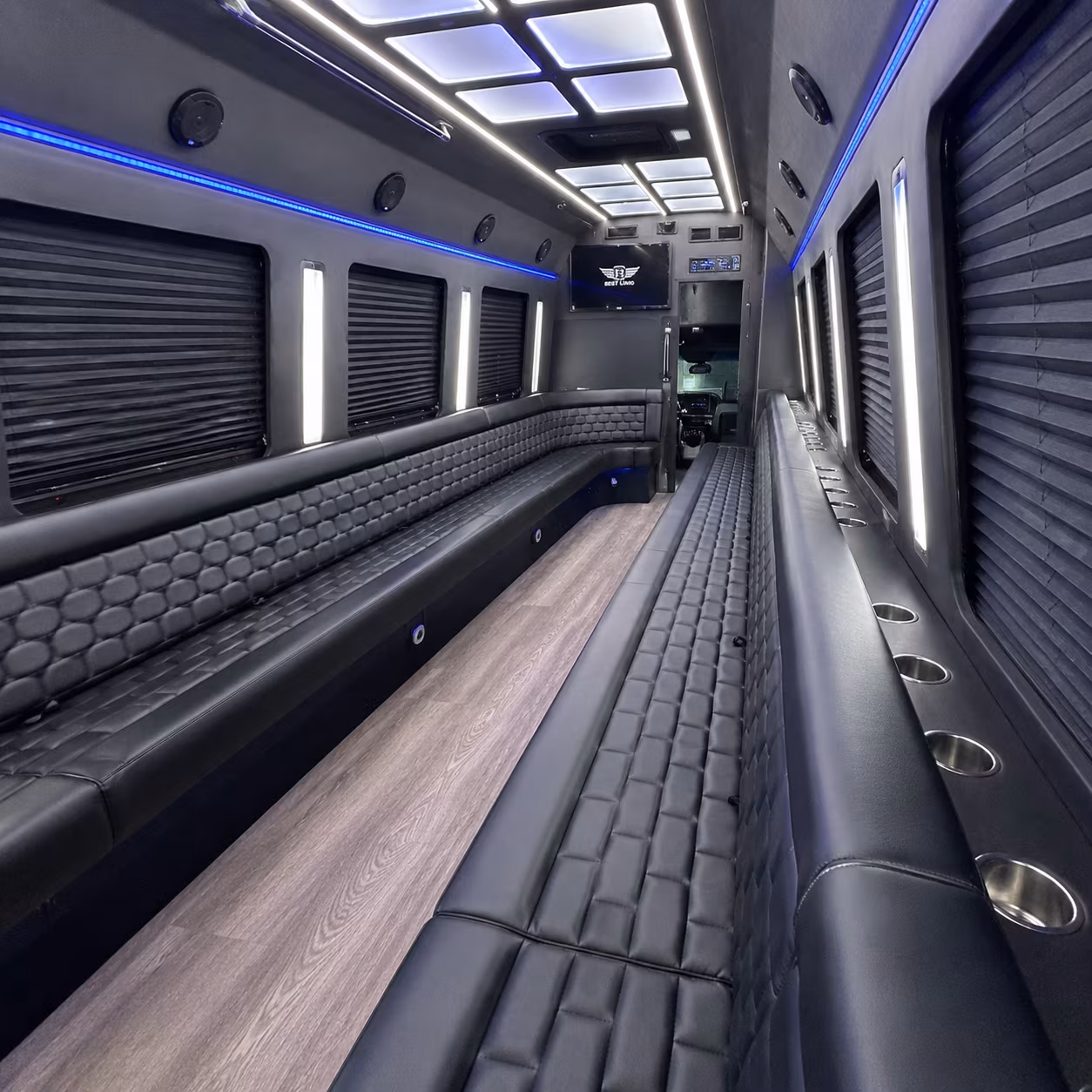 cedar park party bus rentals inside
