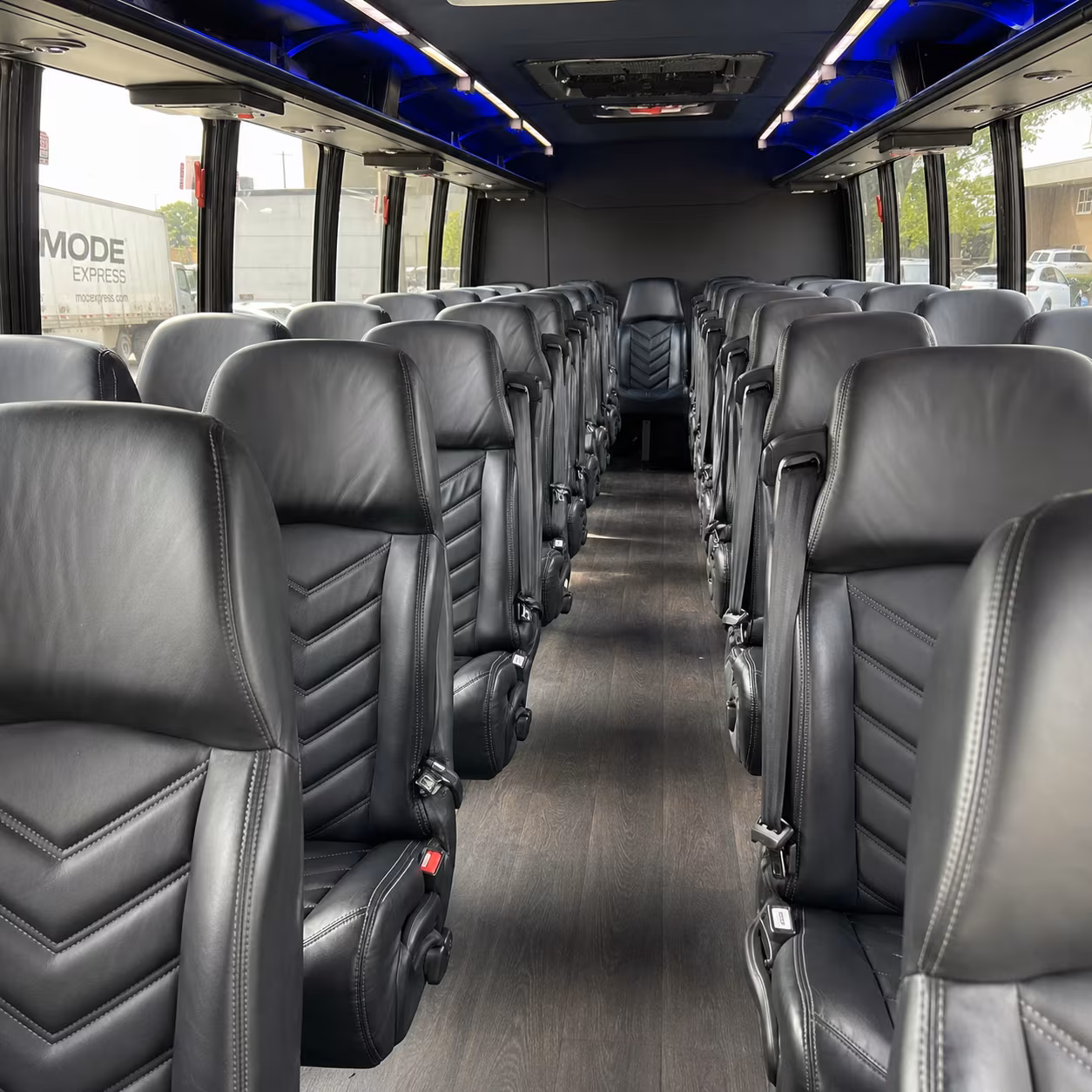 cedar park private event transportation onboard seating